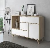 Buffet wind 120 cm color puccini / blanco