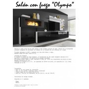 Salón con fuego "Olympo"