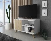 Mueble TV wind 100 cm color blanco / puccini   